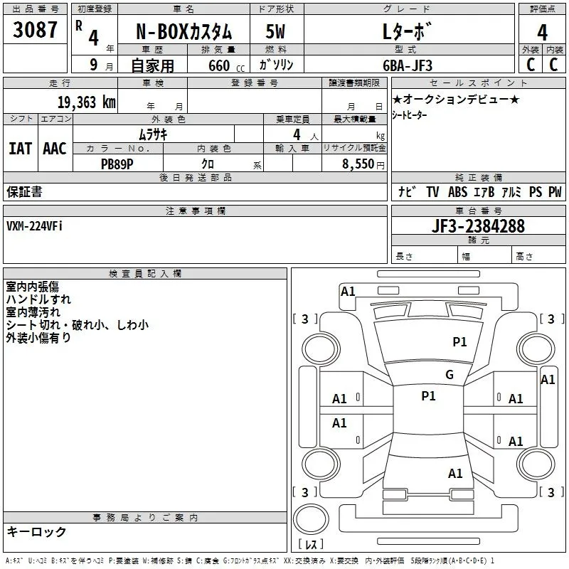 HONDA N BOX 2022