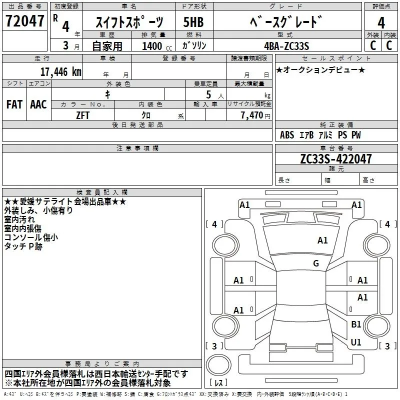 SUZUKI SWIFT 2022