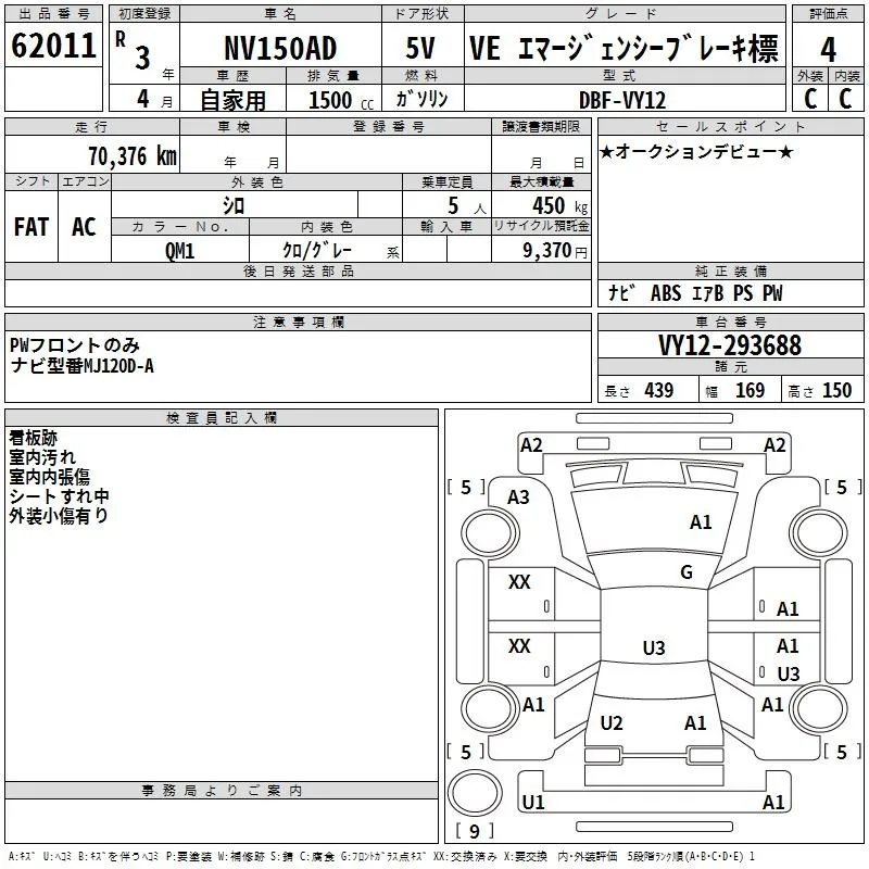 NISSAN AD 2021