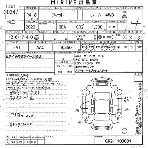 HONDA FIT 2022