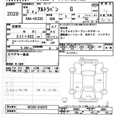 SUZUKI ALTO LAPIN 2021
