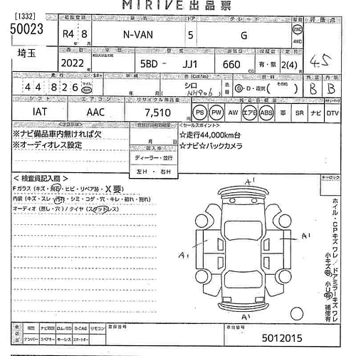 HONDA N VAN 2022