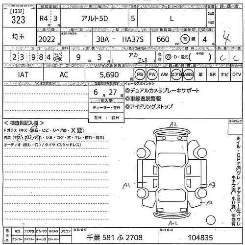 SUZUKI ALTO 2022