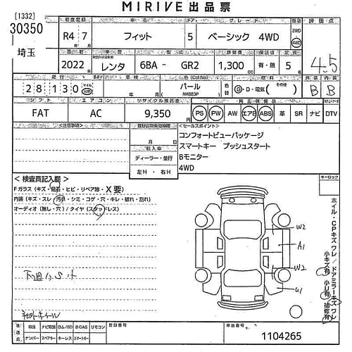 HONDA FIT 2022