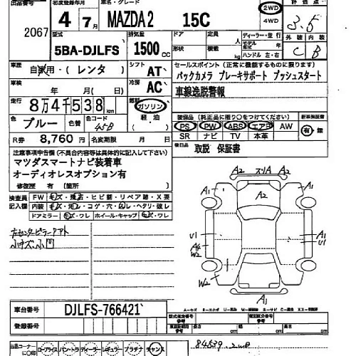 MAZDA MAZDA2 2022
